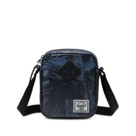 HERSCHEL SUPPLY COMPANY Steel Blue Shale Rock Crossbody NWT - Picture 2 of 7